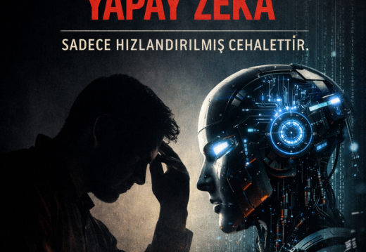 dusunmeyen insanin elinede yapay zeka